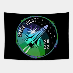 Space Pilot Tapestry