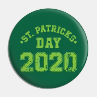 Saint Patrick's Day 2020 Retro Design Party Costume Outfit Pin