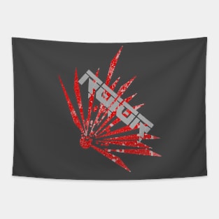 R010R-explosive logo 3 Tapestry