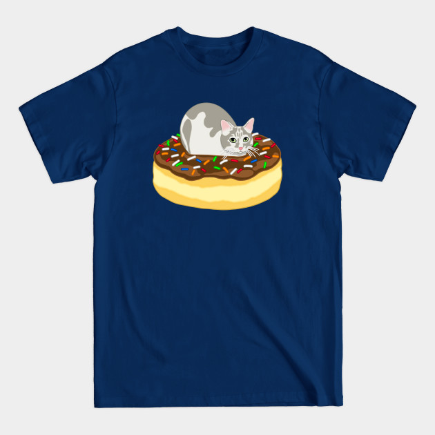 Discover Cat Loaf Donut - Cats - T-Shirt