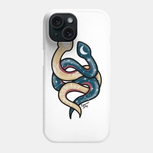 Sun and moon snakes Phone Case