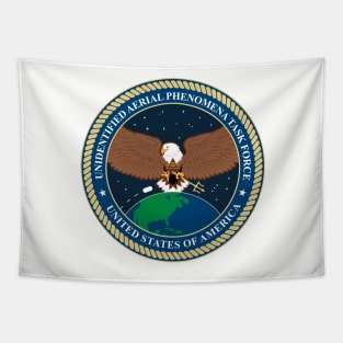 Unidentified Aerial Phenomena Task Force (UAPTF) Insignia Tapestry