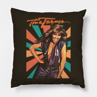 Tina Turner Original Aesthetic Tribute 〶 Pillow