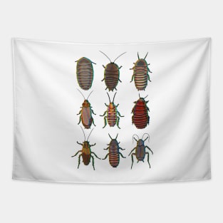 Chromatic cockroach pattern Tapestry