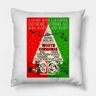 White Christmas Pillow