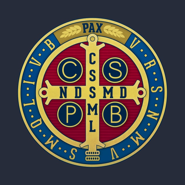 St. Benedict Medal by DireBadger