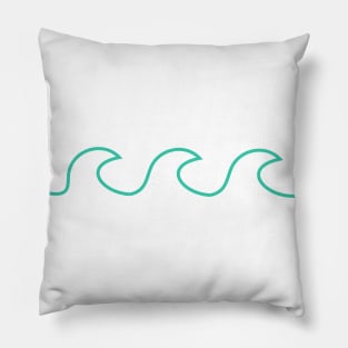 Cute simple Wave Pillow