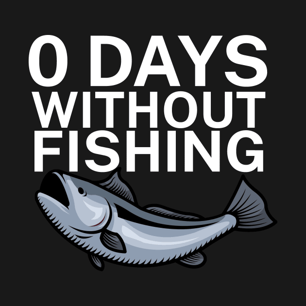 0 days without fishing by maxcode