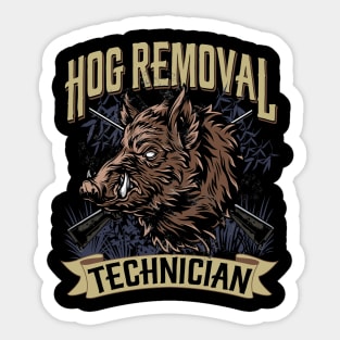 Hog Hunting Stickers for Sale