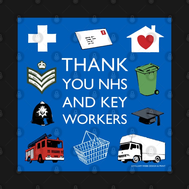 Thank You NHS & Key Workers by WonderWebb