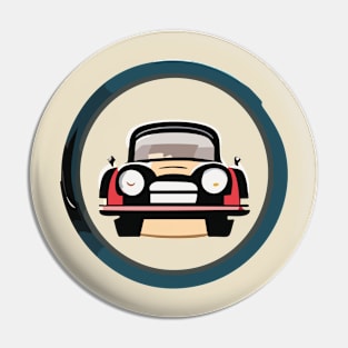 vintage car Pin