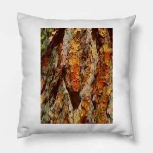 Wood texture design Pillow