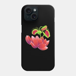 Venus Flytrap Lilly Floral Trippy Artwork Phone Case