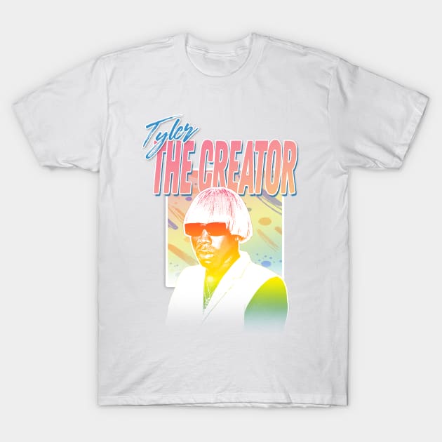 Tyler The Creator 90s Styled Aesthetic Design - Tyler The Creator - T-Shirt