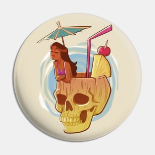 Tiki drink Pin