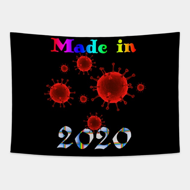 Made in 2020 Tapestry by BlueLook