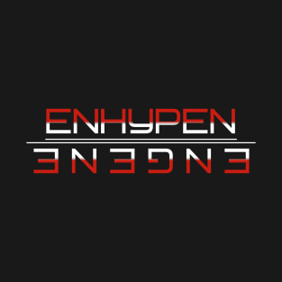 ENHYPEN/ENGENE Cool Word Art Aesthetic Design T-Shirt