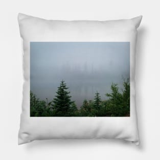 Fog at Mt Rainier Pillow