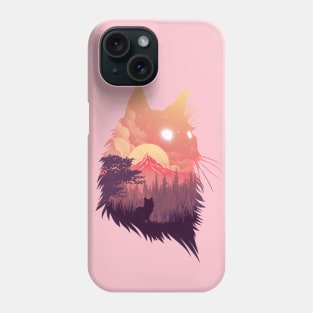 Turkish Angora's Nocturnal Odyssey Phone Case