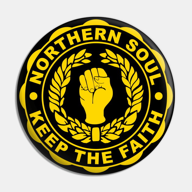 Northern soul keep the faith Pin by BigTime