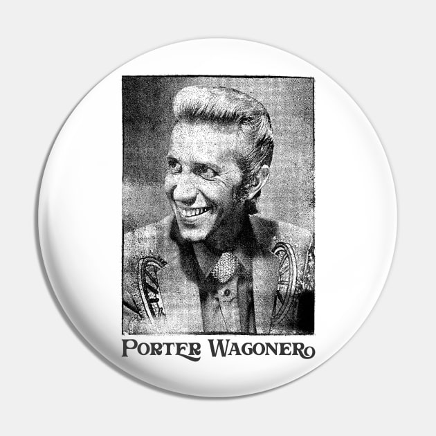 Porter Wagoner /// Old School Fan Design Pin by DankFutura