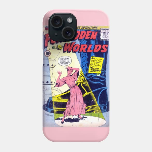 Shrink Ray Comic Cover Phone Case by Weirdette