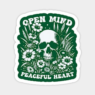 Open Mind, Peaceful Heart Magnet