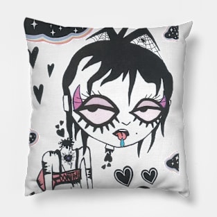 Undead Junkie Pillow