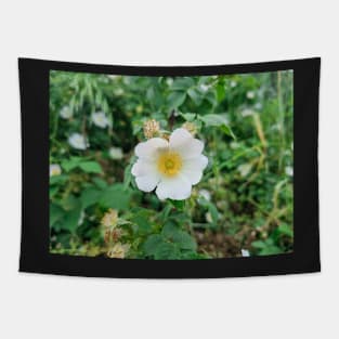 White flower Tapestry