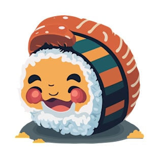 Cute Sushi Roll T-Shirt