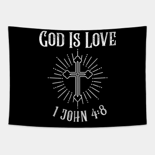 God is Love Tapestry