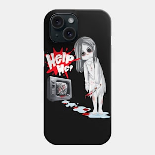 Help Me Possessed Girl - Halloween! Phone Case