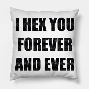 I Hex You Forever and Ever / Magical Feminists Pillow