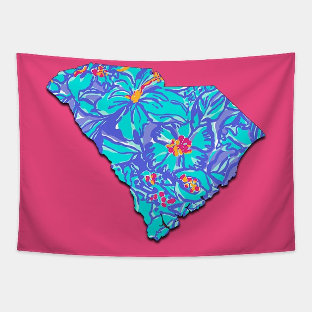 South Carolina - Lilly Tapestry by doodlesbydani