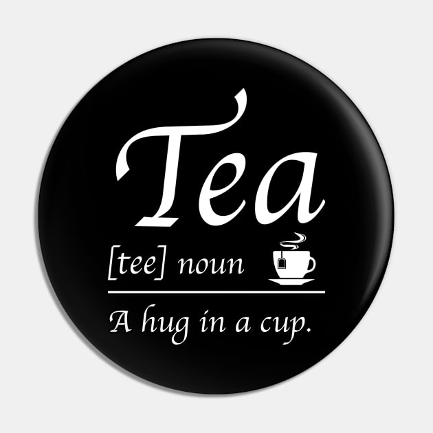 Tea Hug Cup Pin by Cooldruck