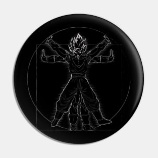 Vitruvian Saiyan (Classic Variant) Pin