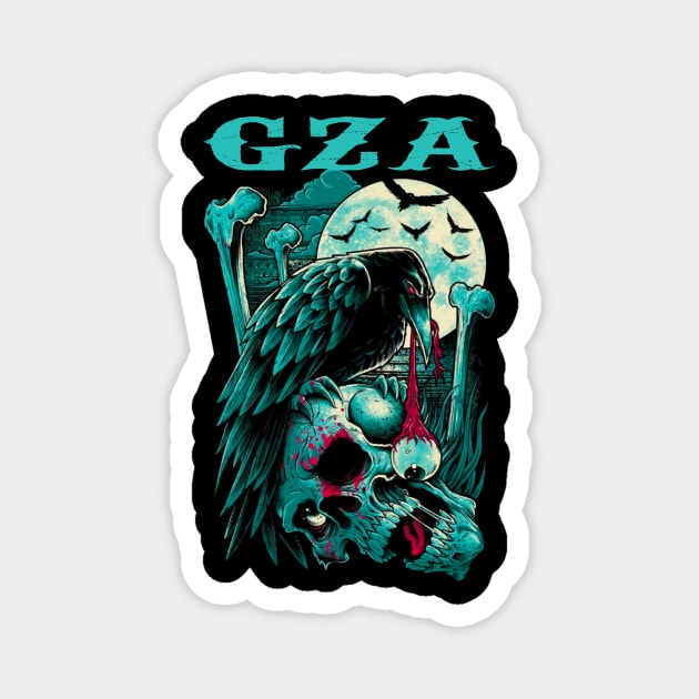 GZA BAND MERCHANDISE Magnet by jn.anime