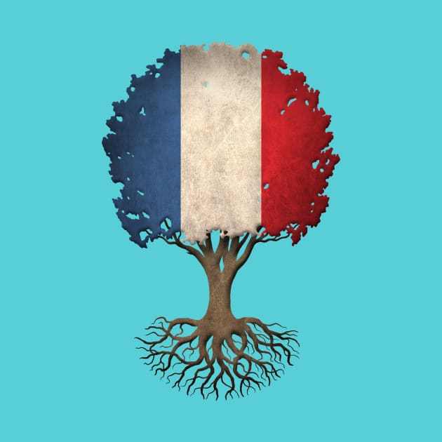 Tree of Life with French Flag by jeffbartels