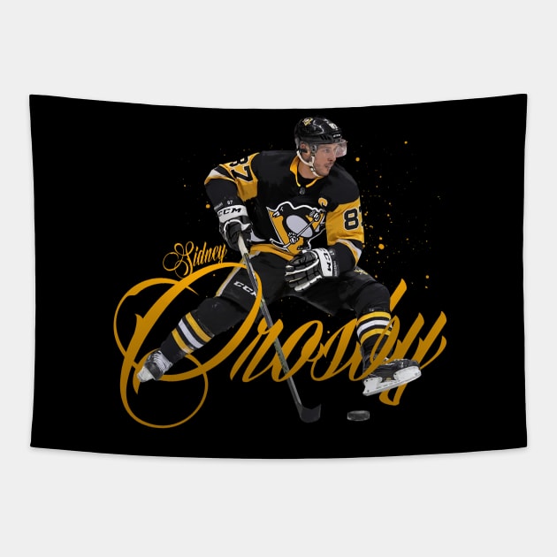 Sidney Crosby Tapestry by Juantamad