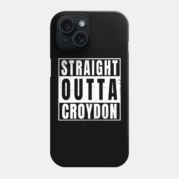 Straight Outta Croydon Phone Case by Randomart