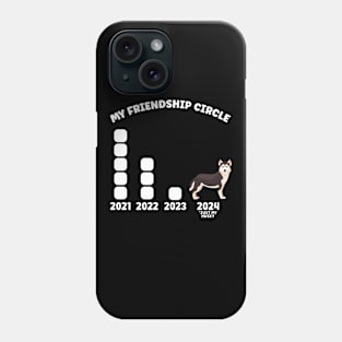 Husky Owners Friendship Circle Phone Case