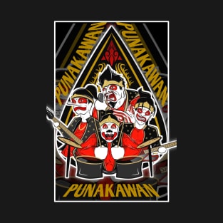 PUNAKAWAN METAL BACKGROUND T-SHIRT T-Shirt