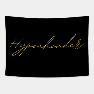 Hypochonder - german language phrase quote Tapestry