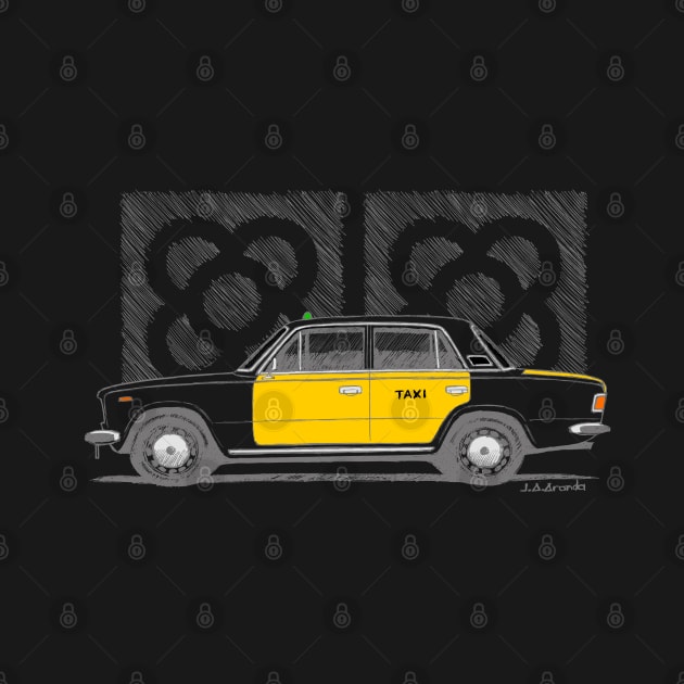 124 Barcelona Taxi by jaagdesign