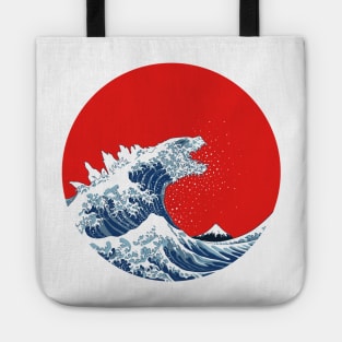 Hokusai Kaiju Tote