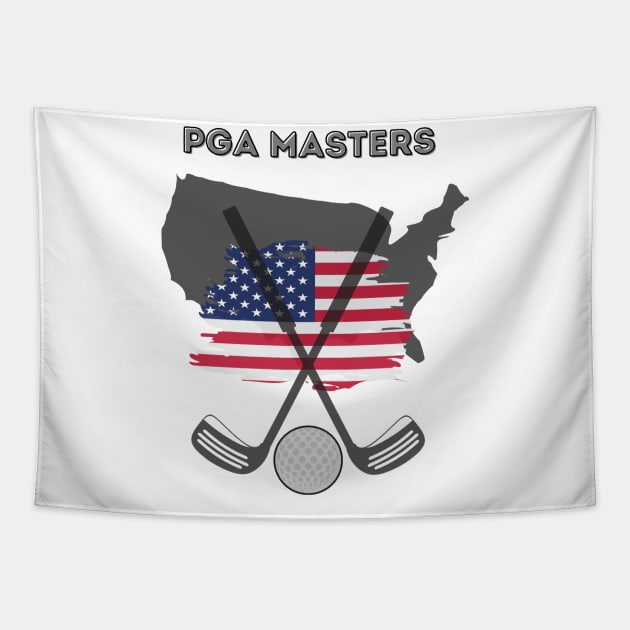 PGA Masters tournament Tapestry by Love My..