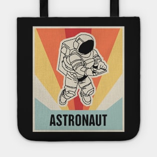 Vintage Outer Space Astronaut Tote