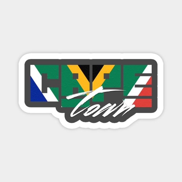 Cape Town South Africa Magnet by Arend Studios
