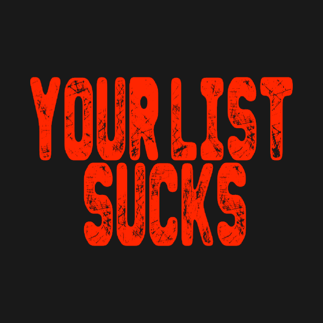 Your List Sucks by Multiplex