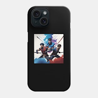 Samurai Katana Fight Phone Case